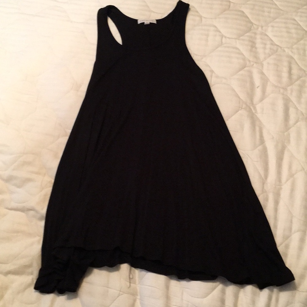 BLACK RAZOR BACK DRESS
